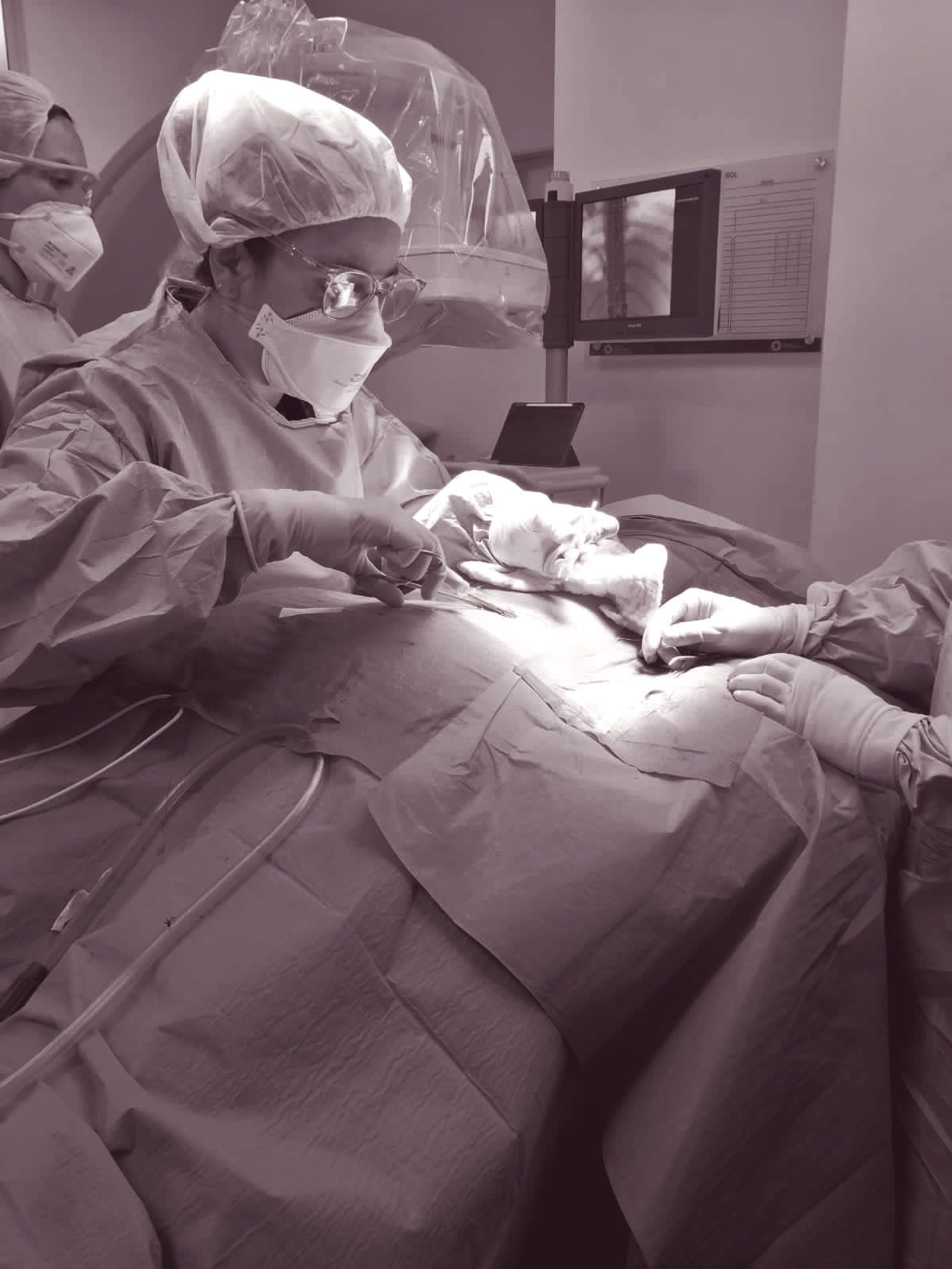 Procedimiento intervencionista guiado por imagen